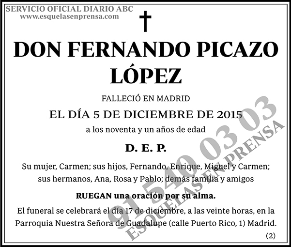 Fernando Picazo López